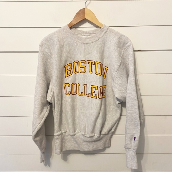 Champion | Men’s Vintage Boston College 90’s Crewneck Sweatshirt Size Small - Picture 1 of 9